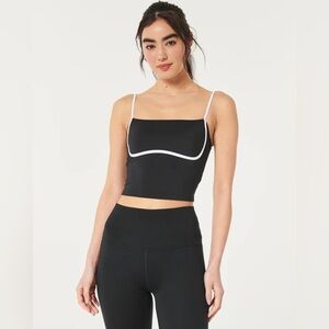 Gilly Hicks Black Bandeau with White Accents